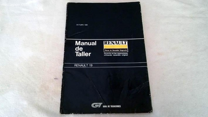 MANUAL DE TALLER RENAULT 19