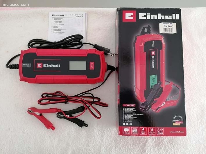 CARGADOR BATERIA EINHELL 12V